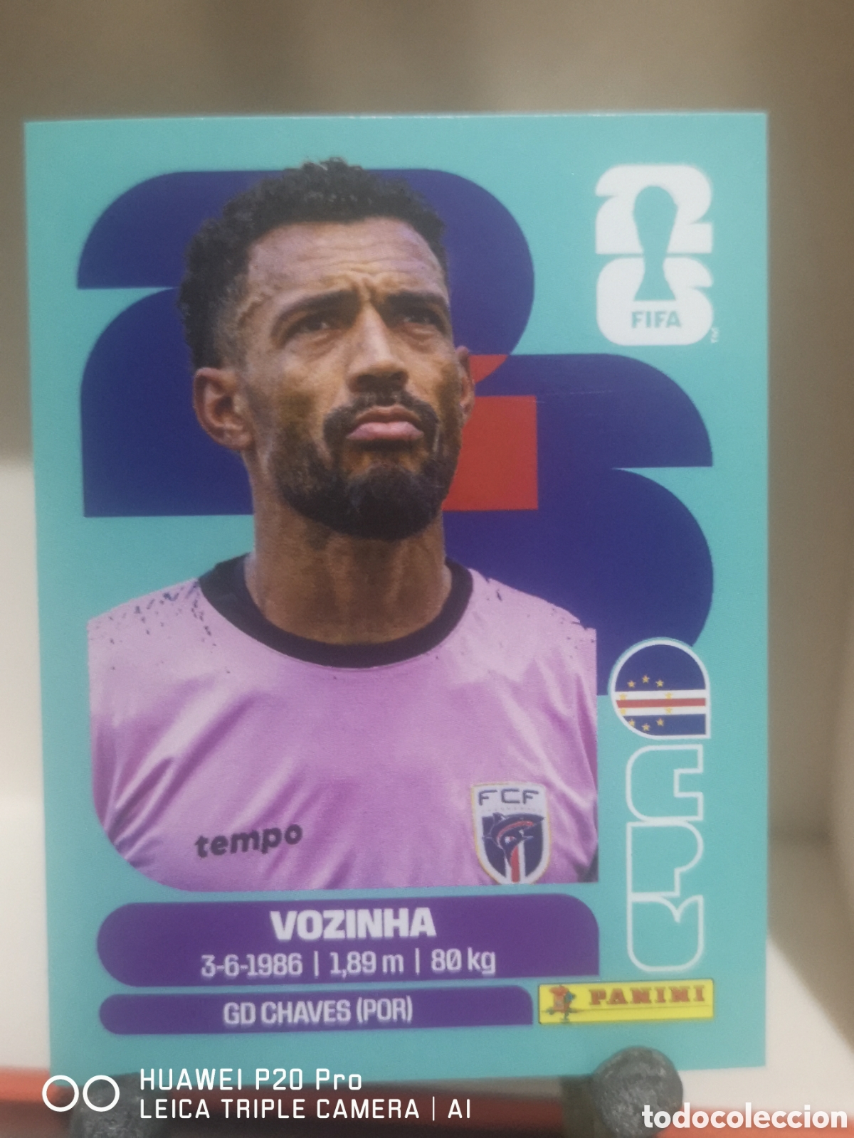 Cromos de f&uacute;tbol: FIFA WORLD CUP MUNDIAL 2026 VOZINHA - CPV 2