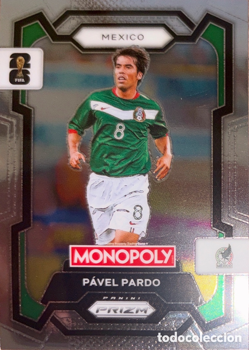 Cromos de f&uacute;tbol: 54.- PAVEL PARDO (MEXICO) MONOPOLY PRIZM MUNDIAL 2026 (PANINI)
