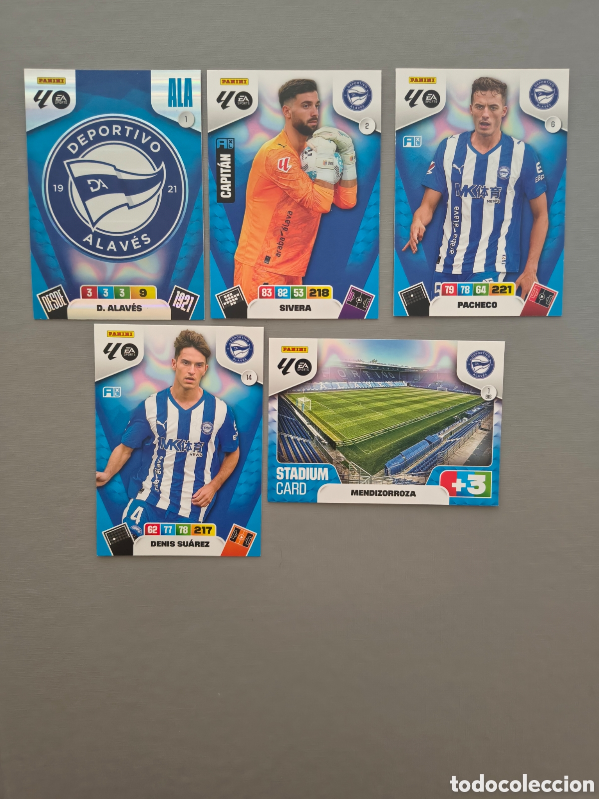 Cromos de f&uacute;tbol: LOTE DEPORTIVO ALAV&Eacute;S ADRENALYN XL 25/26