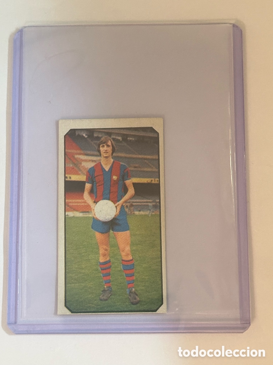 Football Stickers: A-637 Johann Cruyff LIGA ESTE 1977 1978 77 78 NUNCA PEGADO SIN PEGAR