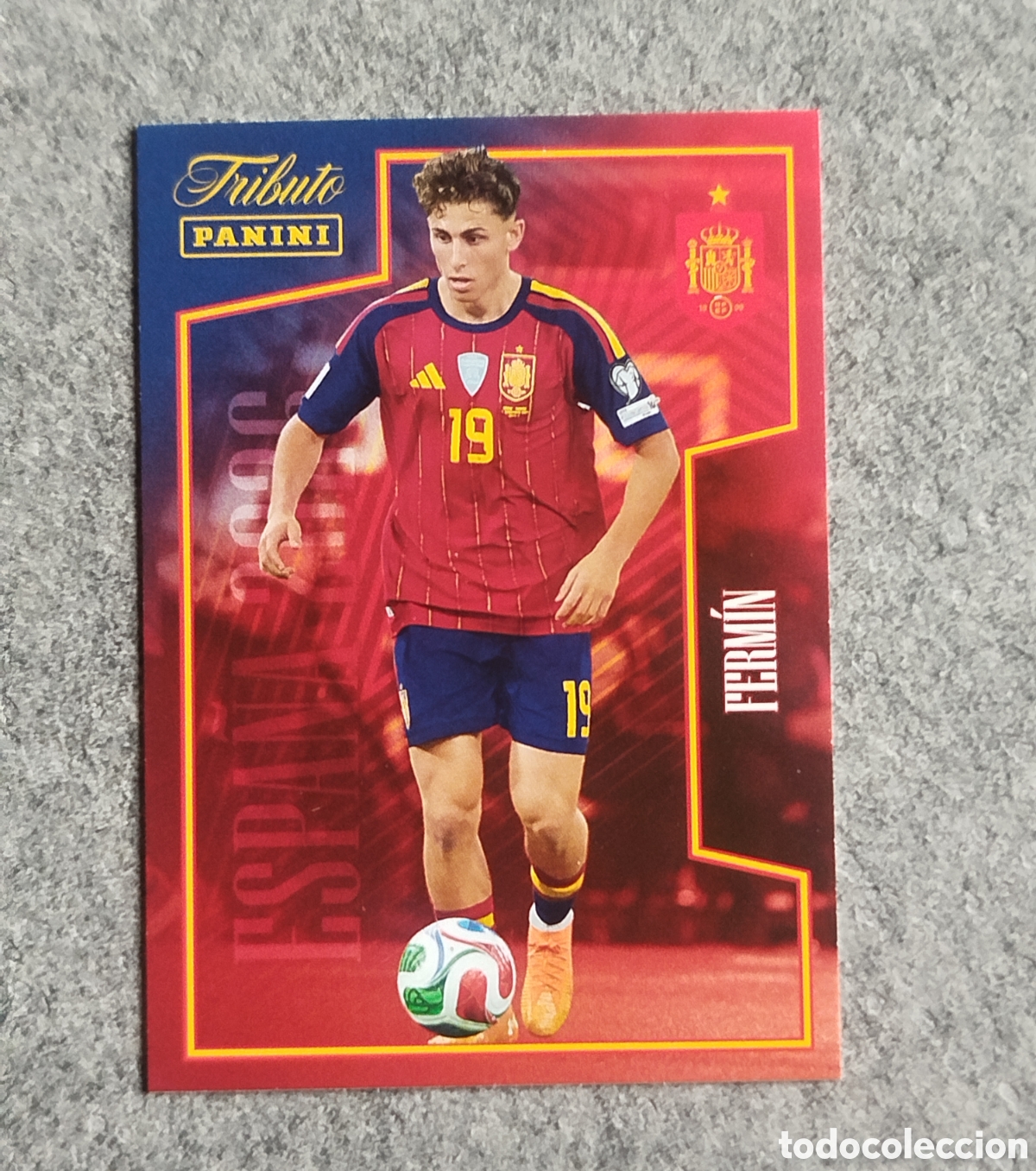 Cromos de Futebol: FERM&Iacute;N PANINI TRIBUTO SELECCION ESPA&Ntilde;OLA ESPA&Ntilde;A CROMO CARD MUNDIAL 2026