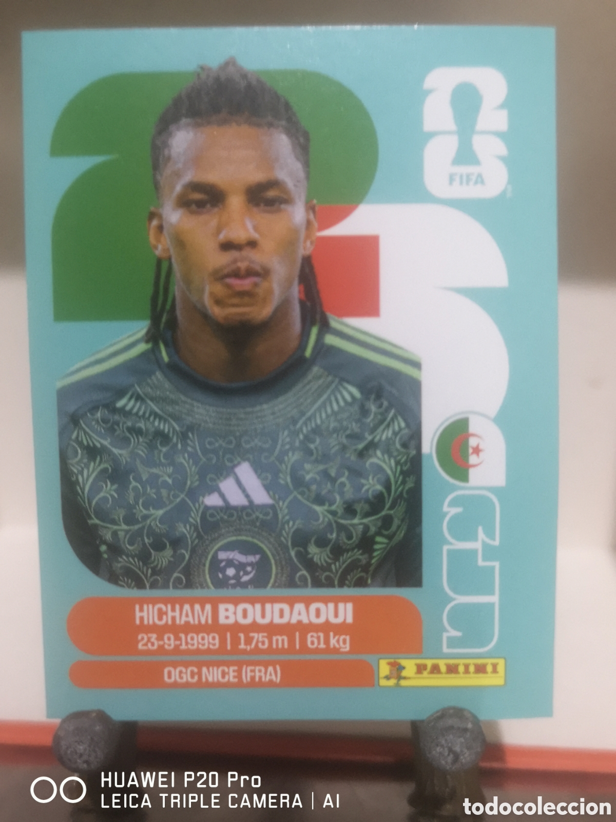 Football Stickers: FIFA WORLD CUP MUNDIAL 2026 BOUDAQUI - ALG 10
