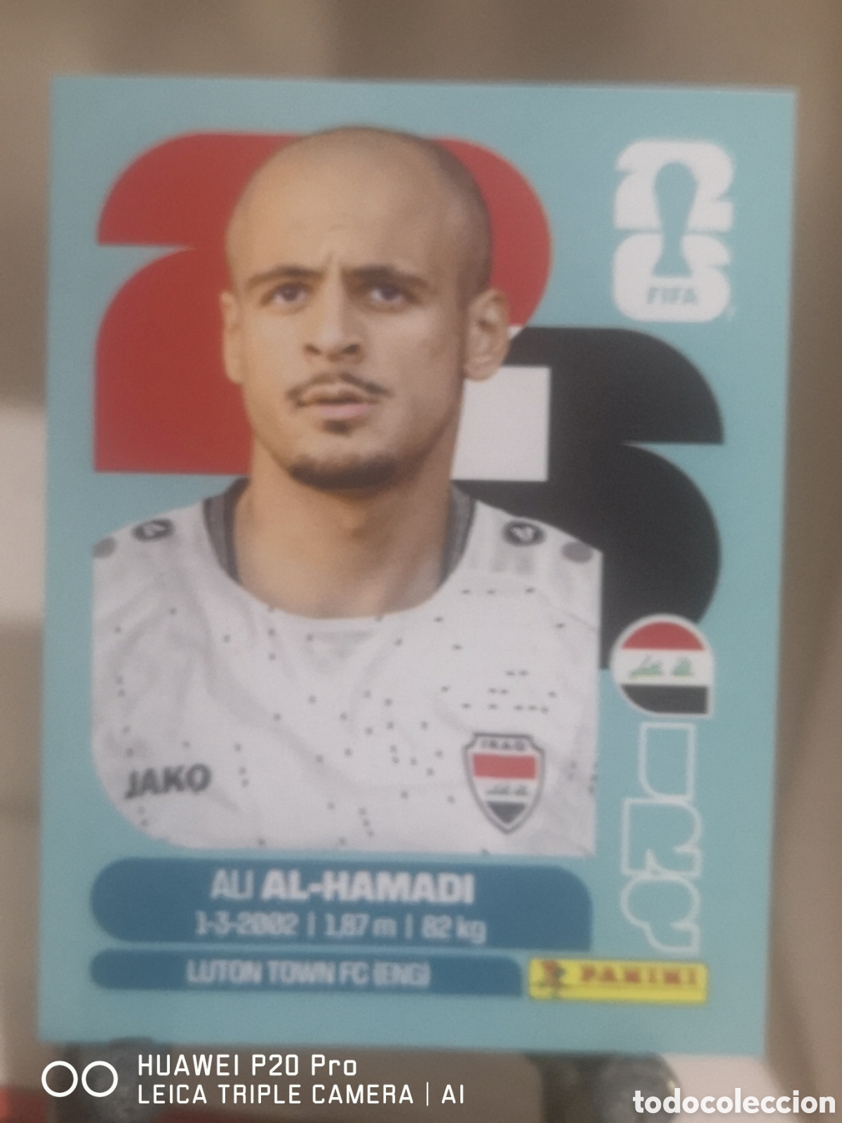 Cromos de f&uacute;tbol: FIFA WORLD CUP MUNDIAL 2026 ALI AL HAMADI - IRQ 18