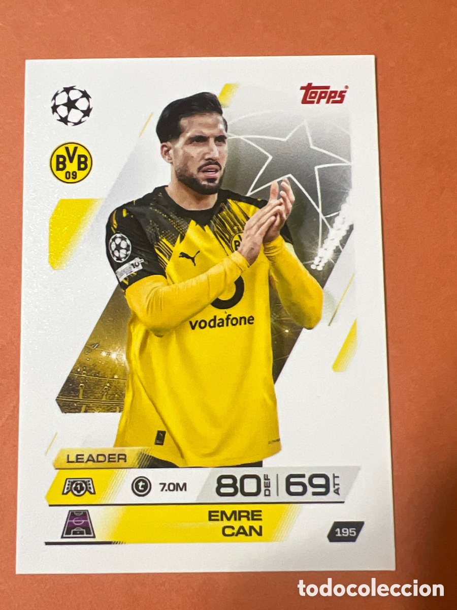 Cromos de f&uacute;tbol: C2730. Topps Match Attax 2025 2026 25 26 - 195 Emre Can
