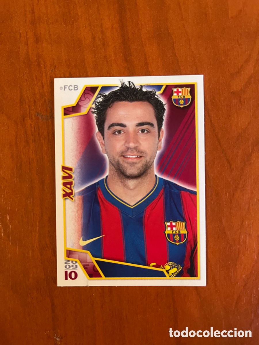 Cromos de f&uacute;tbol: 76 XAVI EL BAR&Ccedil;A DE LAS 6 COPAS 2009 2010 LIGA F&Uacute;TBOL 09 10 PANINI NUNCA PEGADO