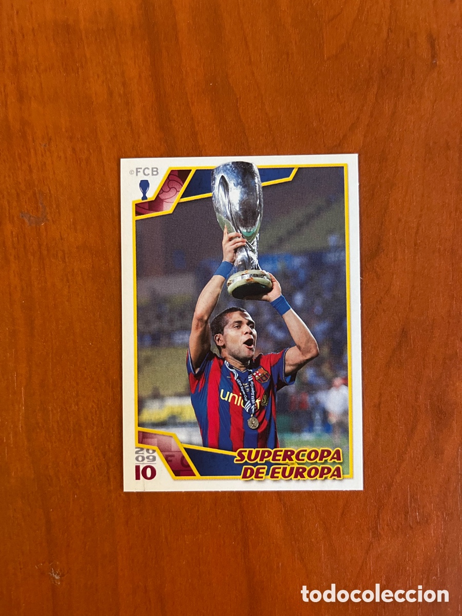 Cromos de f&uacute;tbol: DANI VALDES N 26 EL BAR&Ccedil;A DE LAS SEIS COPAS BARCELONA SUPERCOPA DE ESPA&Ntilde;A 2009 2010 09 10 SIN PEGAR
