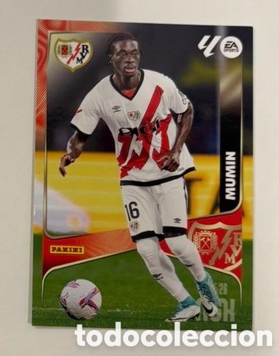 Cromos de f&uacute;tbol: MUMIN RAYO VALLECANO MGK Megacracks 25/26