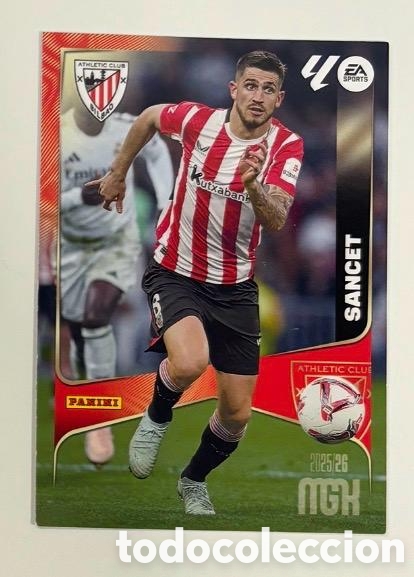 Cromos de f&uacute;tbol: SANCET ATHLETIC CLUB MGK Megacracks 25/26