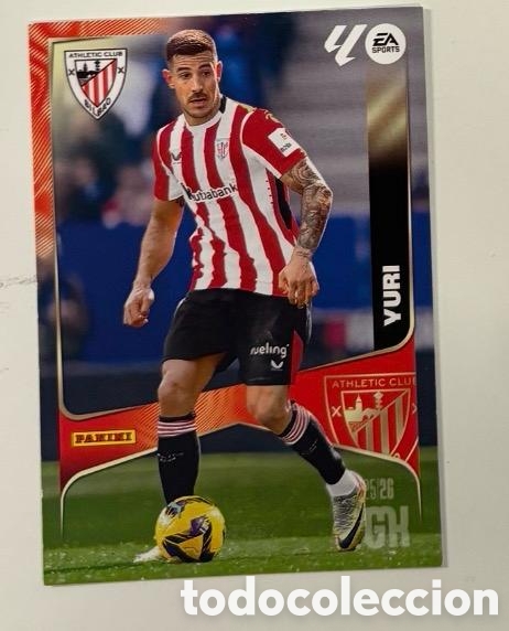 Cromos de f&uacute;tbol: YURI ATHLETIC CLUB MGK Megacracks 25/26