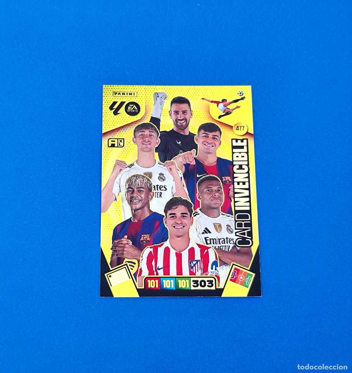 Cromos de f&uacute;tbol: Adrenalyn 2025 2026 / 25 26 Card Invencible 477