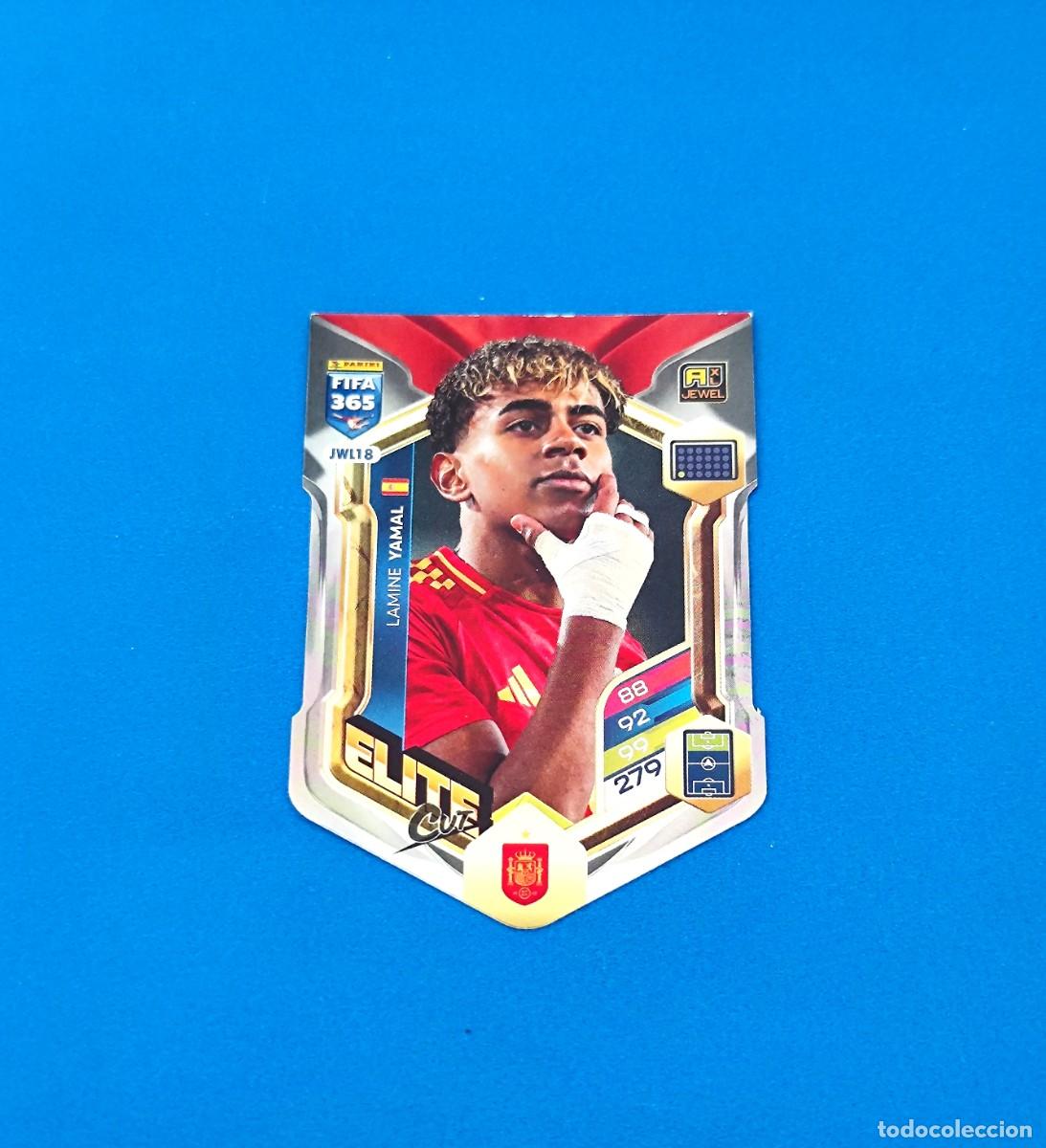 Cromos de f&uacute;tbol: Adrenalyn 2025 2026 / 25 26 FIFA 365 2026 Lamine Yamal Espa&ntilde;a JWL18 &Eacute;lite Cut