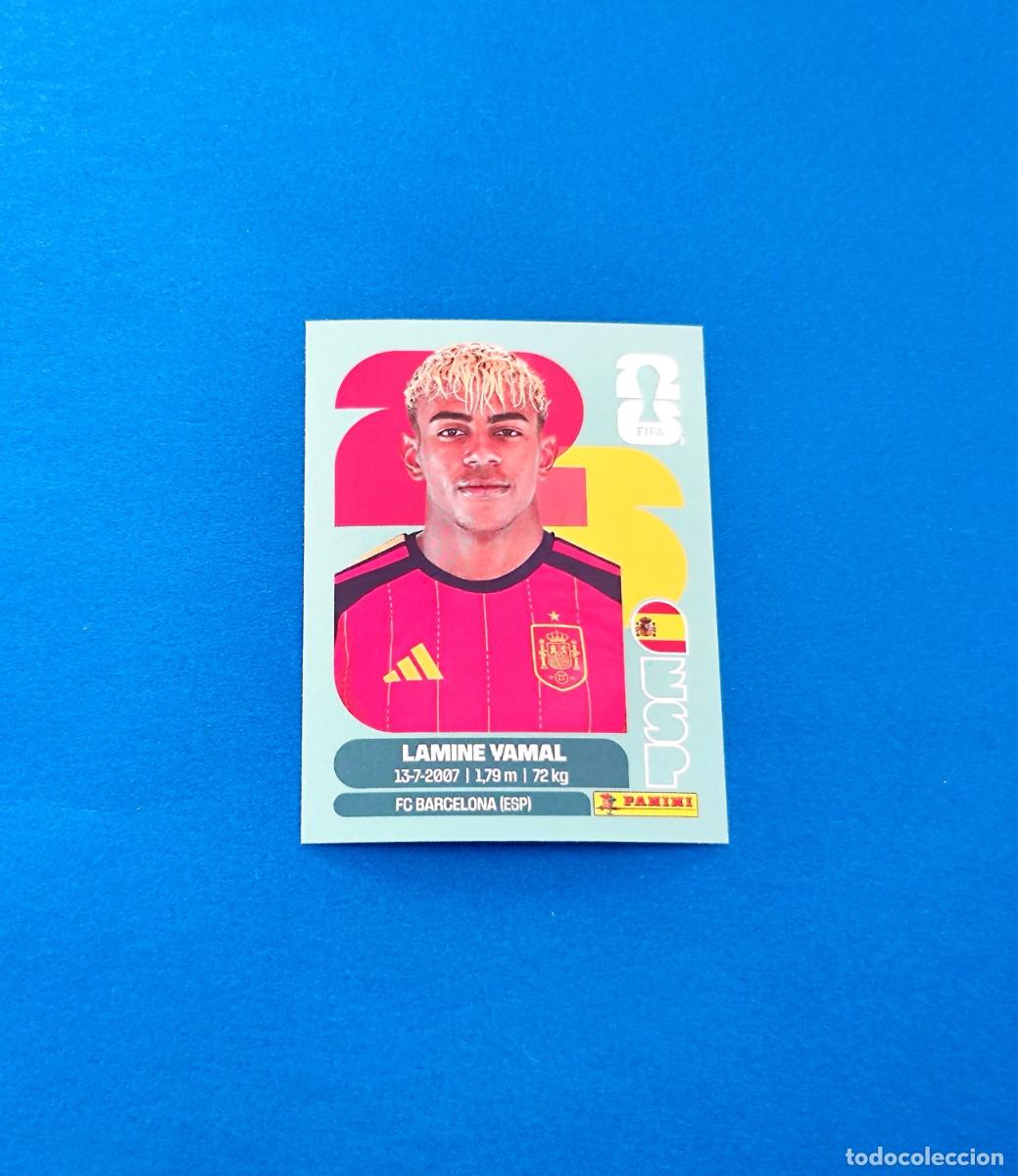 Cromos de f&uacute;tbol: FIFA World Cup Mundial 2026 Lamine Yamal 15 Espa&ntilde;a Sticker