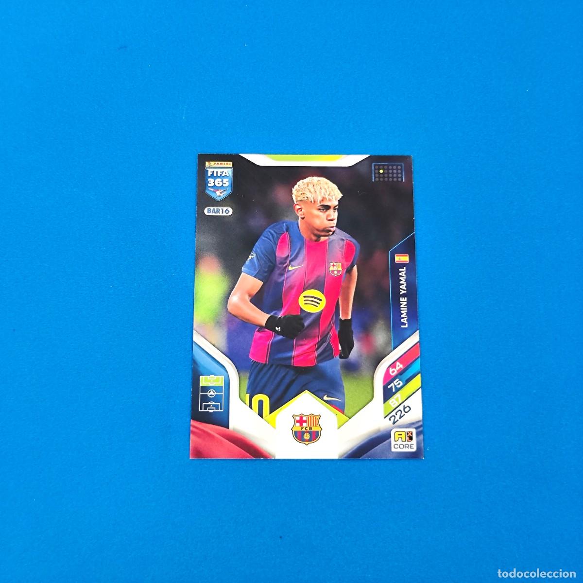 Cromos de f&uacute;tbol: Adrenalyn 2025 2026 / 25 26 FIFA 365 Lamine Yamal BAR16