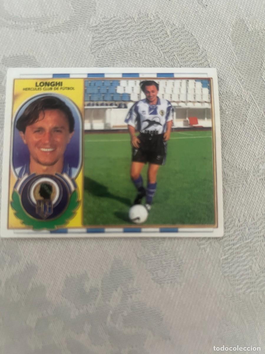 Cromos de f&uacute;tbol: LONGHI HERCULES COLOCA. SIN PEGAR LIGA ESTE 1996 1997