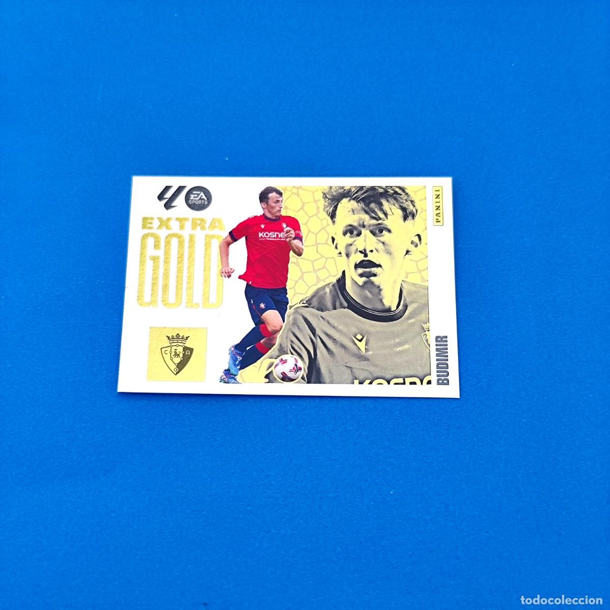 Cromos de f&uacute;tbol: Liga Este 2025 2026 / 25 26 Extra Gold Budimir Osasuna