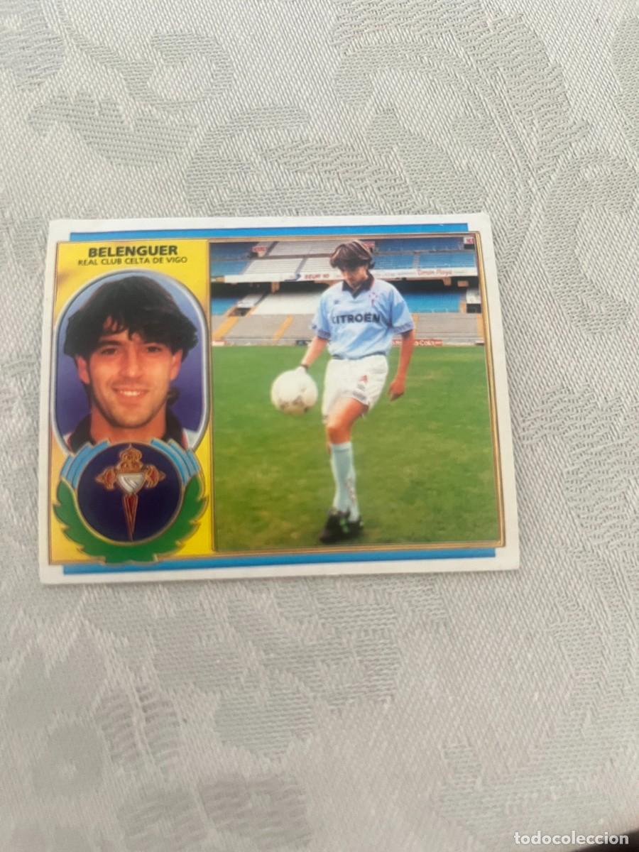 Cromos de f&uacute;tbol: BELENGUER CELTA DE VIGO FICHAJE 2. SIN PEGAR LIGA ESTE 1996 1997