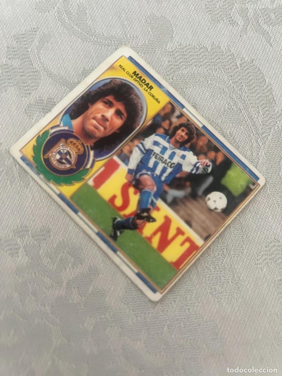 Cromos de f&uacute;tbol: MADAR DEPORTIVO DE LA CORU&Ntilde;A FICHAJE 5 SIN PEGAR LIGA ESTE 1996 1997
