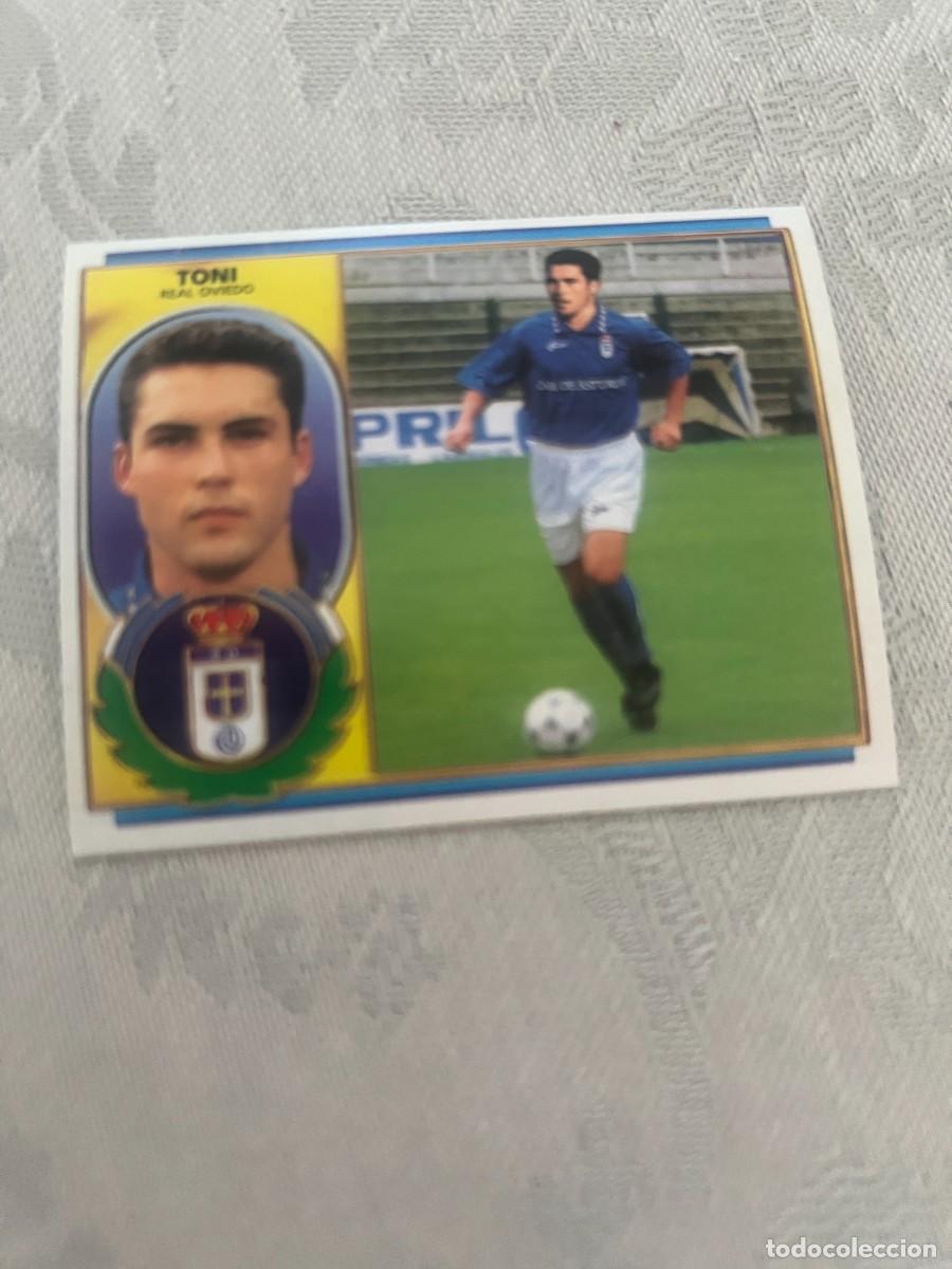 Cromos de f&uacute;tbol: TONI REAL OVIEDO FICHAJE 10 SIN PEGAR LIGA ESTE 1996 1997