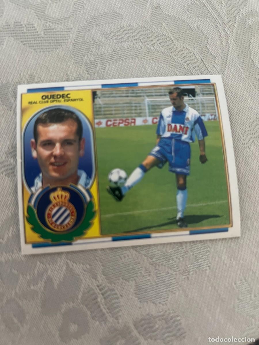 Cromos de f&uacute;tbol: OUEDEC R. C. D. ESPA&Ntilde;OL SIN PEGAR LIGA ESTE 1996 1997