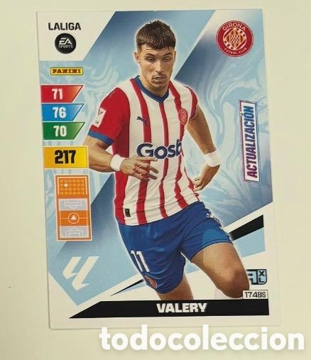 Cromos de f&uacute;tbol: 174 BIS VALERY GIRONA Panini Adrenalyn XL LaLiga 2023 2024