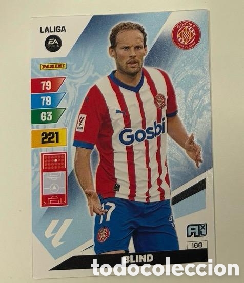 Cromos de f&uacute;tbol: 168 BLIND GIRONA Panini Adrenalyn XL LaLiga 2023 2024
