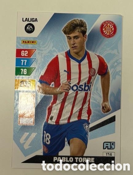 Cromos de f&uacute;tbol: 174 PABLO TORRE GIRONA Panini Adrenalyn XL LaLiga 2023 2024