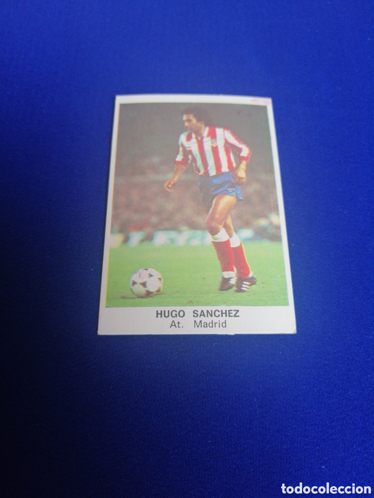 Cromos de f&uacute;tbol: F&Uacute;TBOL 84 - ATL&Eacute;TICO DE MADRID - HUGO S&Aacute;NCHEZ