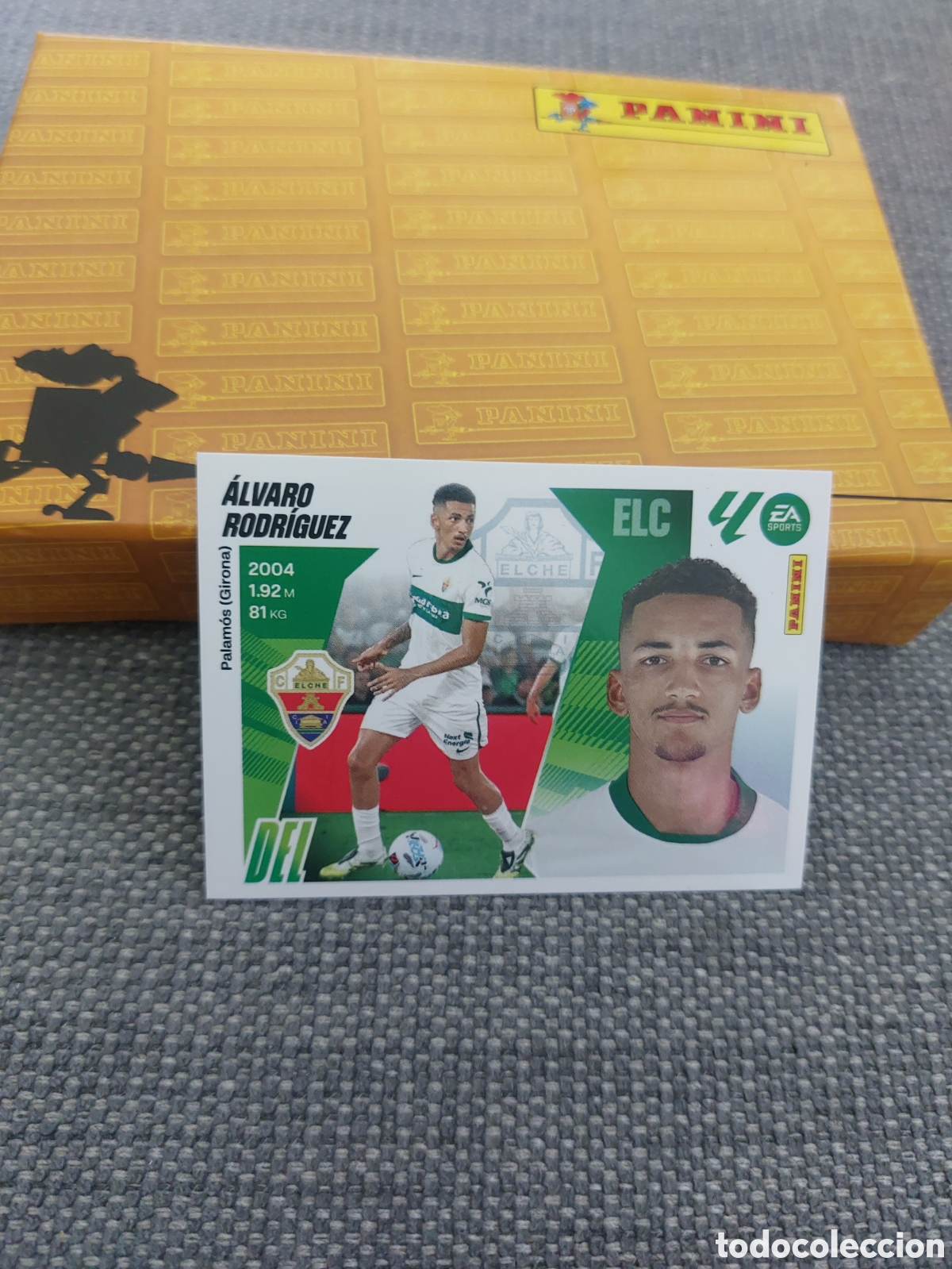 Cromos de f&uacute;tbol: 19 BIS ALVARO RODRIGUEZ 19BIS ELCHE COLOCA 3 EDICION LIGA ESTE EA SPORTS 25 26 2025 2026 PANINI