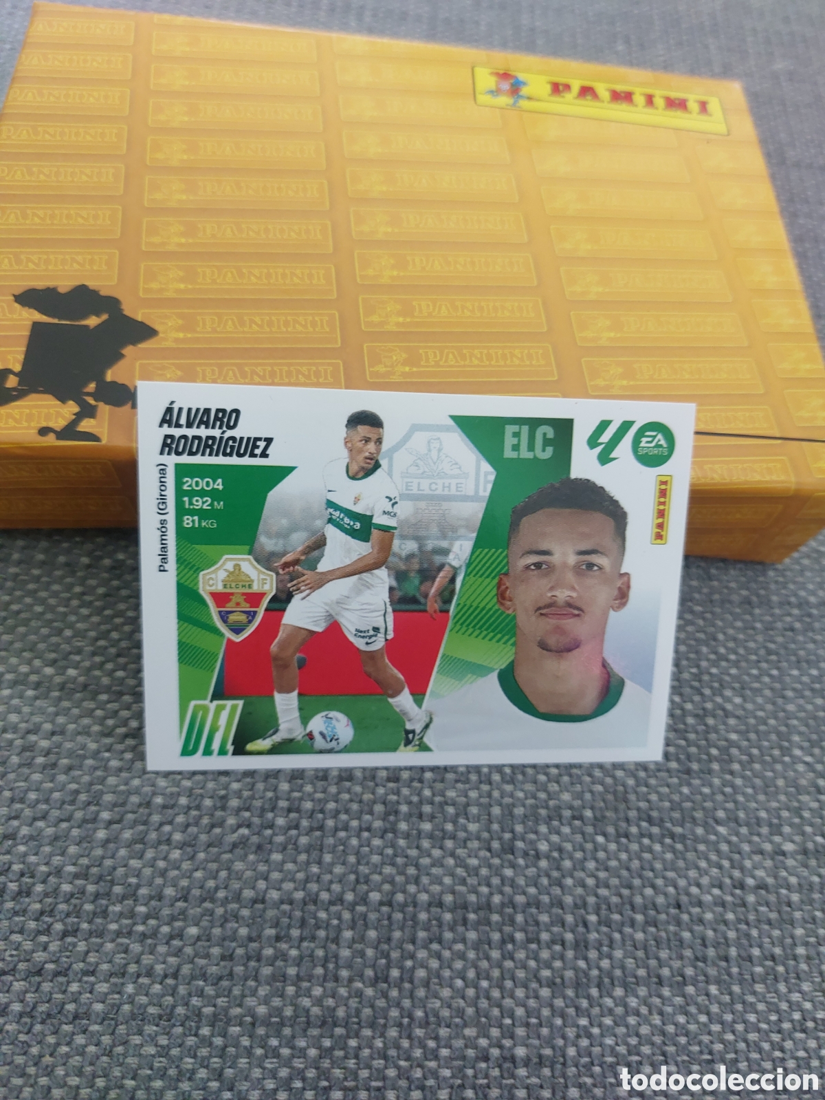 Cromos de f&uacute;tbol: 19 BIS ALVARO RODRIGUEZ 19BIS ELCHE COLOCA 3 EDICION LIGA ESTE EA SPORTS 25 26 2025 2026 PANINI