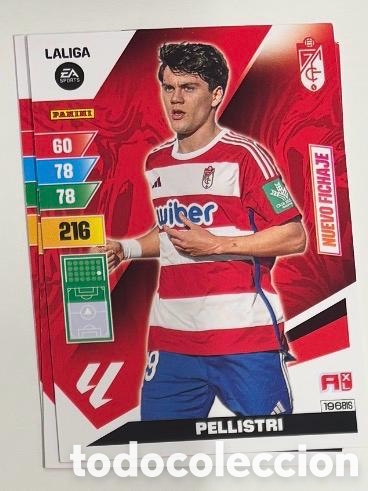 Cromos de f&uacute;tbol: 196 BIS PELLISTRI GRANADA Panini Adrenalyn XL LaLiga 2023 2024