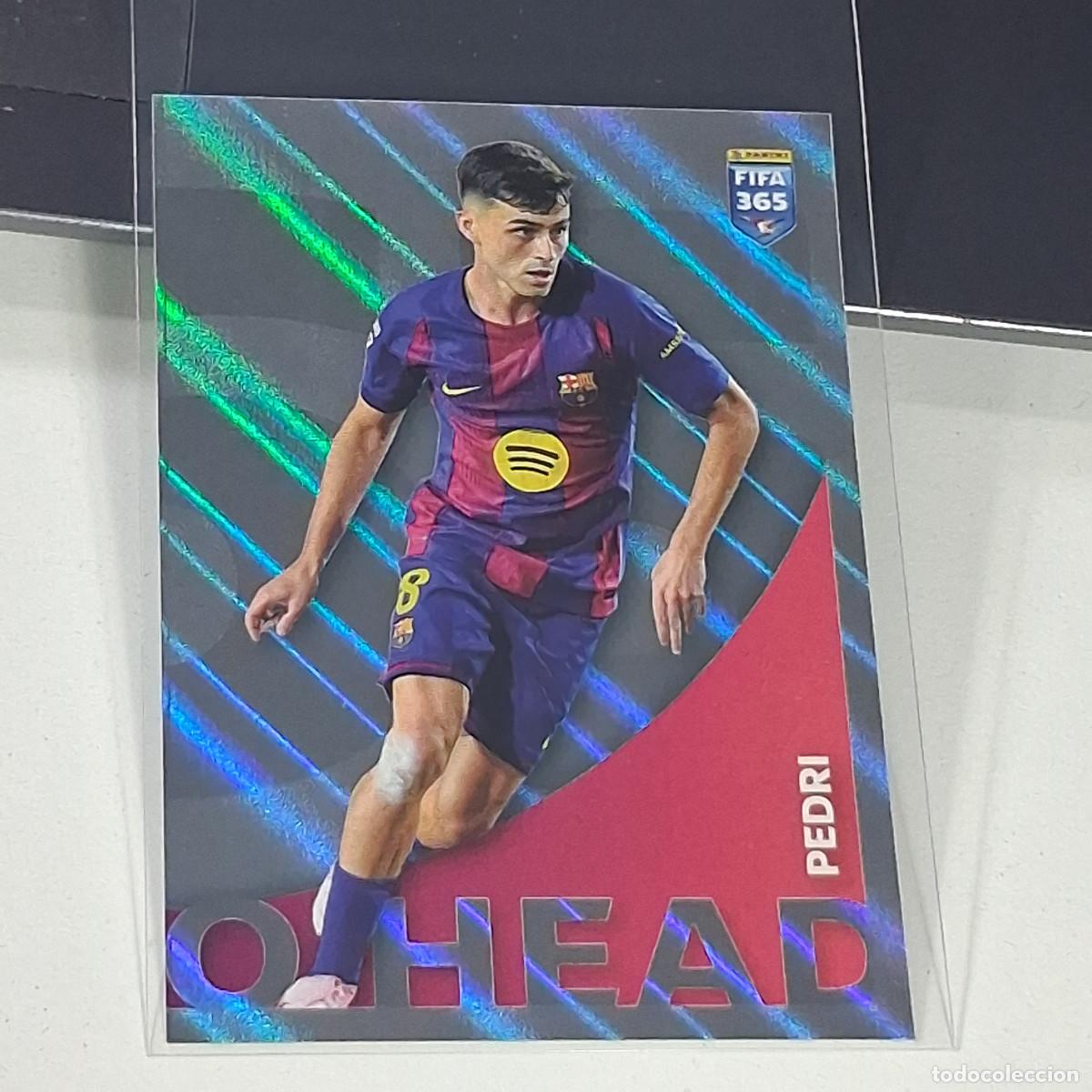 Cromos de f&uacute;tbol: B36 136 OHEAD PEDRI FC BARCELONA BAR&Ccedil;A FUTBOL PANINI FIFA 365 2026 26 STICKER GOLDEN