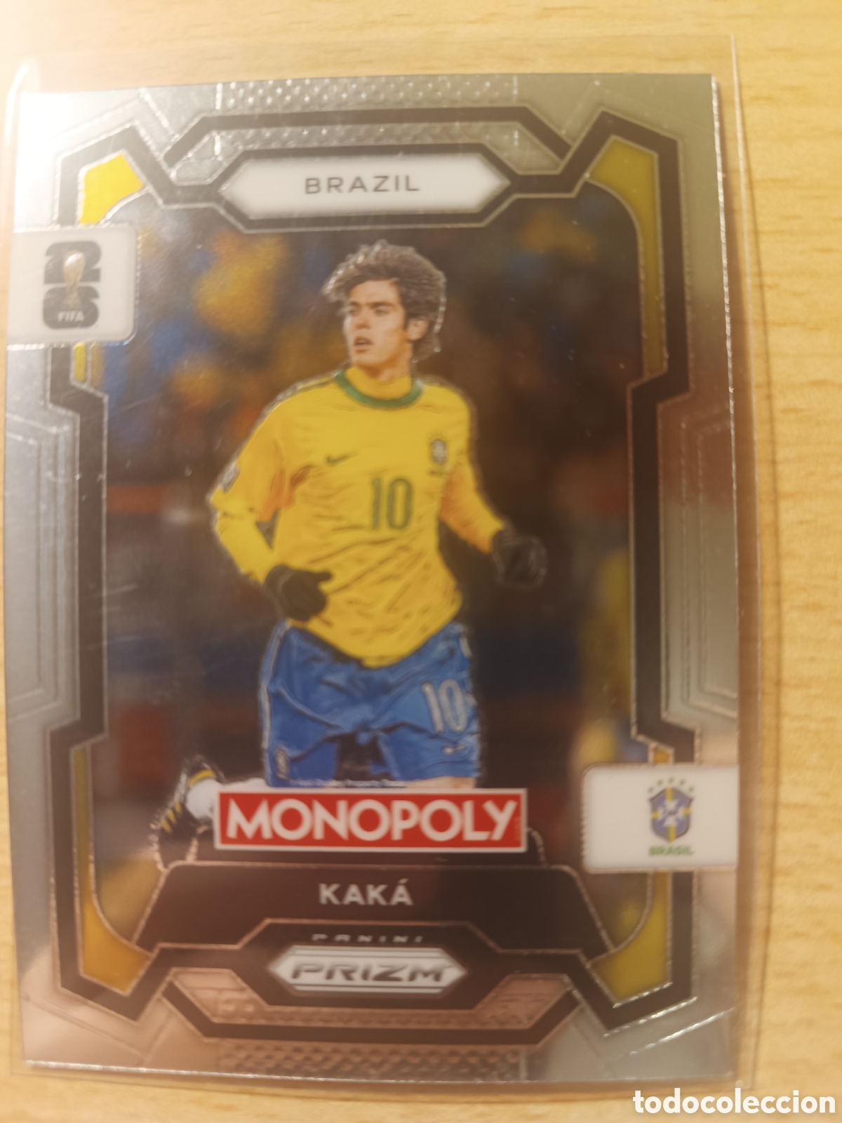 Cromos de f&uacute;tbol: 21 KAKA BRAZIL BRASIL MONOPOLY PANINI PRIZIM FIFA WORLD CUP 2026 MUNDIAL 26