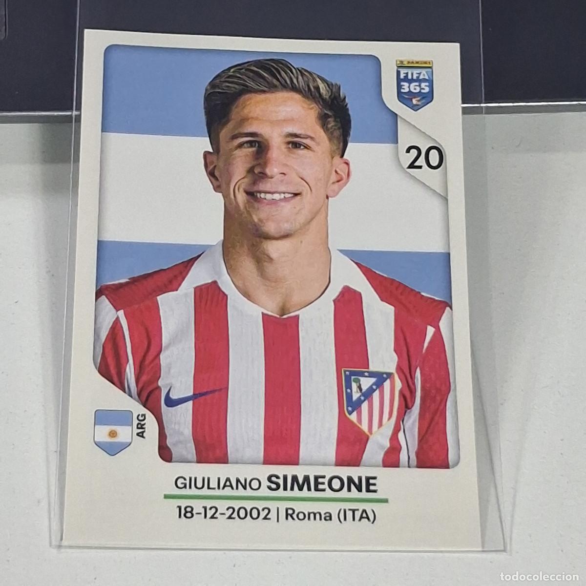 Cromos de f&uacute;tbol: B36 452 GIULIANO SIMEONE ATLETICO DE MADRID FUTBOL PANINI FIFA 365 2026 26 STICKER