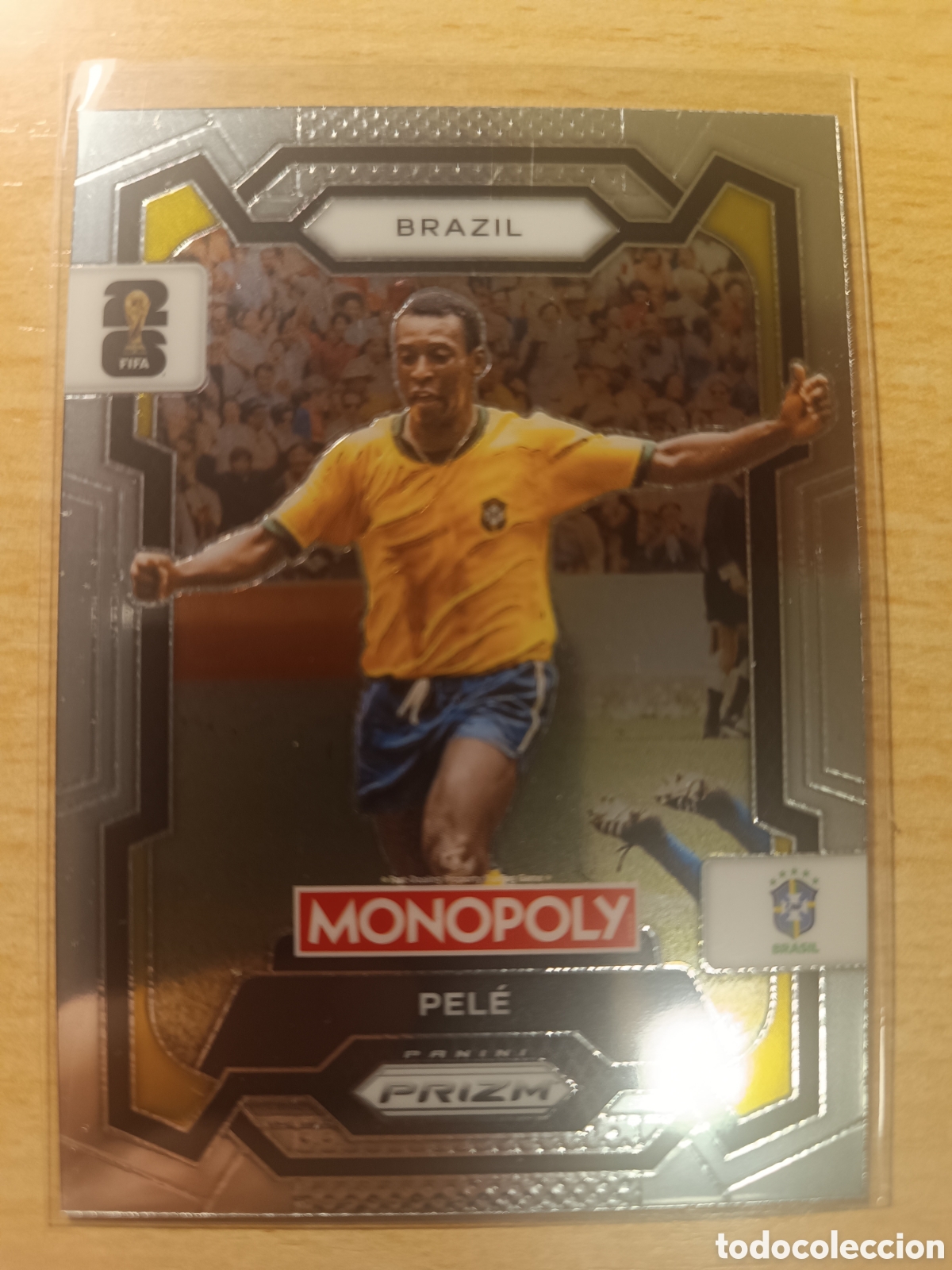 Cromos de f&uacute;tbol: 16 PELE BRAZIL BRASIL MONOPOLY PANINI PRIZIM FIFA WORLD CUP 2026 MUNDIAL 26
