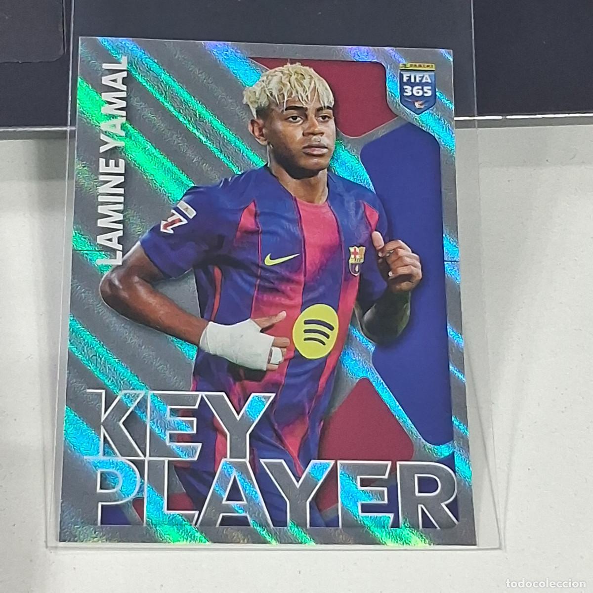 Cromos de f&uacute;tbol: B36 489 LAMINE YAMAL BARCELONA BAR&Ccedil;A FUTBOL PANINI FIFA 365 2026 26 STICKER