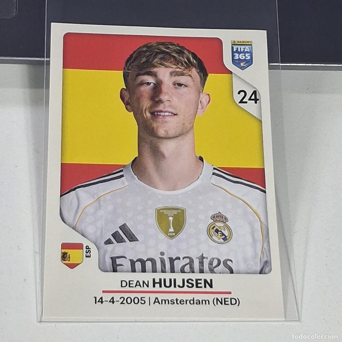 Cromos de f&uacute;tbol: B36 499 HUIJSEN REAL MADRID FUTBOL PANINI FIFA 365 2026 26 STICKER GOLDEN