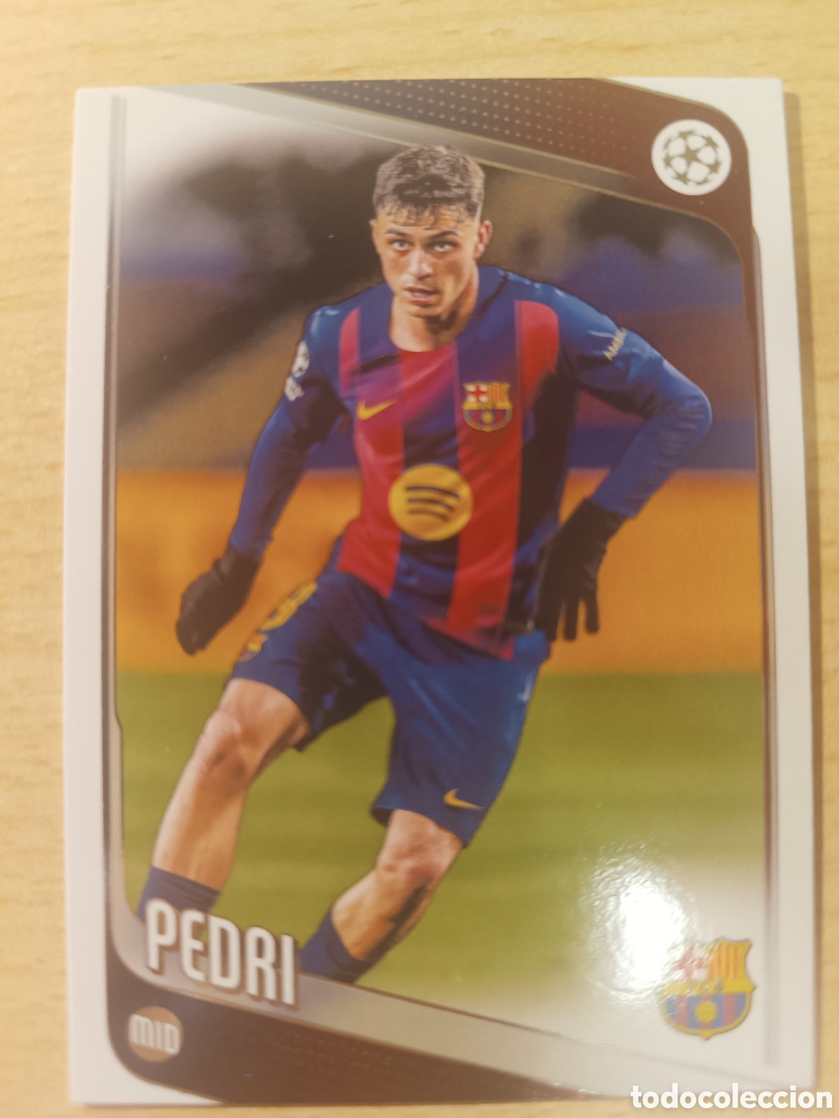 Cromos de f&uacute;tbol: 196 PEDRI FC BARCELONA UCC FLAGSHIP 2025 2026 TOPPS 25 26