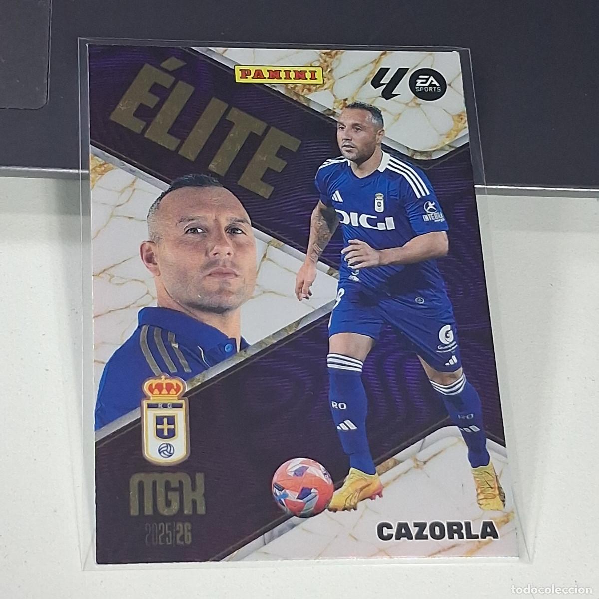 Cromos de f&uacute;tbol: B37 507 SANTI CAZORLA OVIEDO ELITE 25 26 MGK 2025 2026 MEGACRACKS