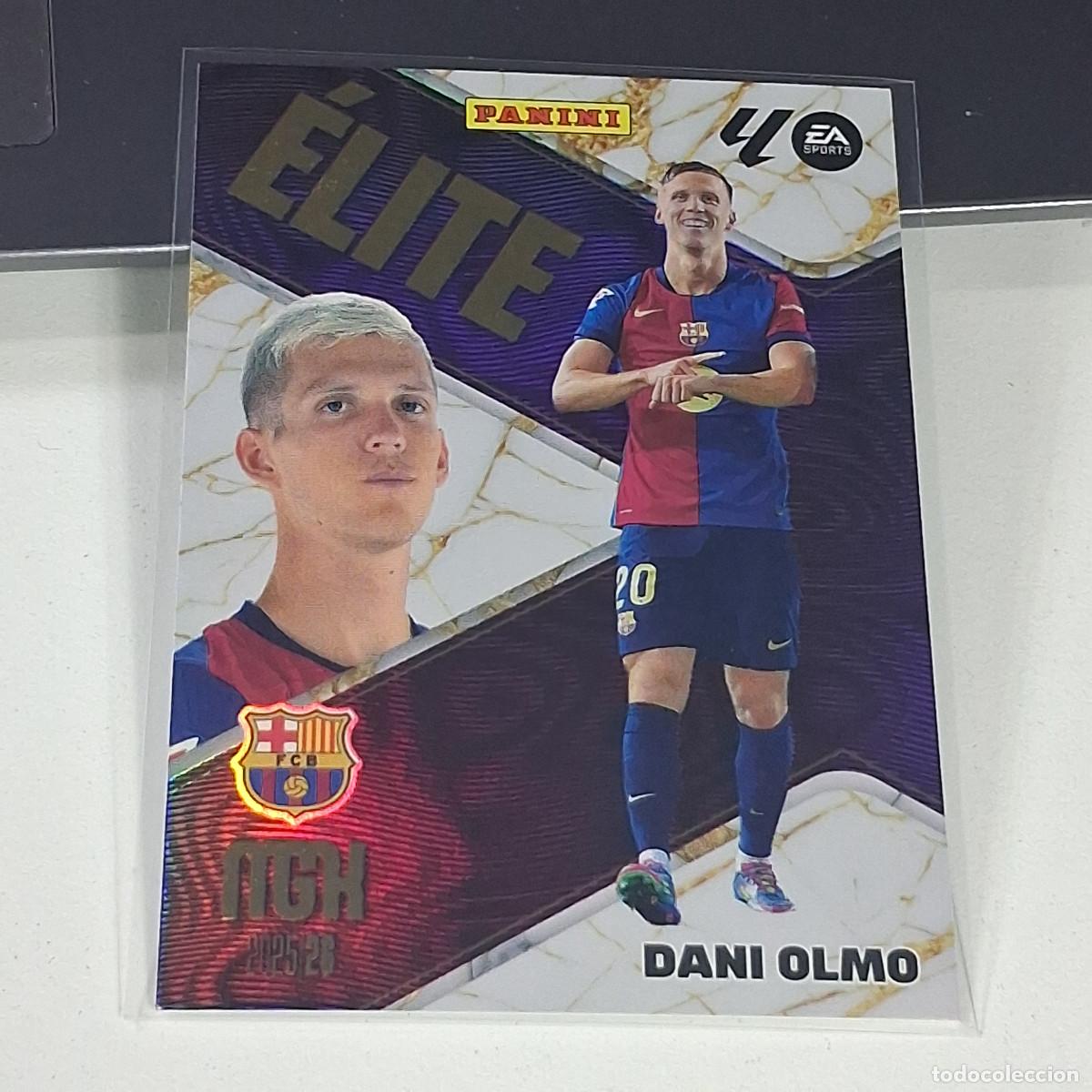 Cromos de f&uacute;tbol: B37 4 DANI OLMO BARCELONA BAR&Ccedil;A ELITE 25 26 MGK 2025 2026 MEGACRACKS