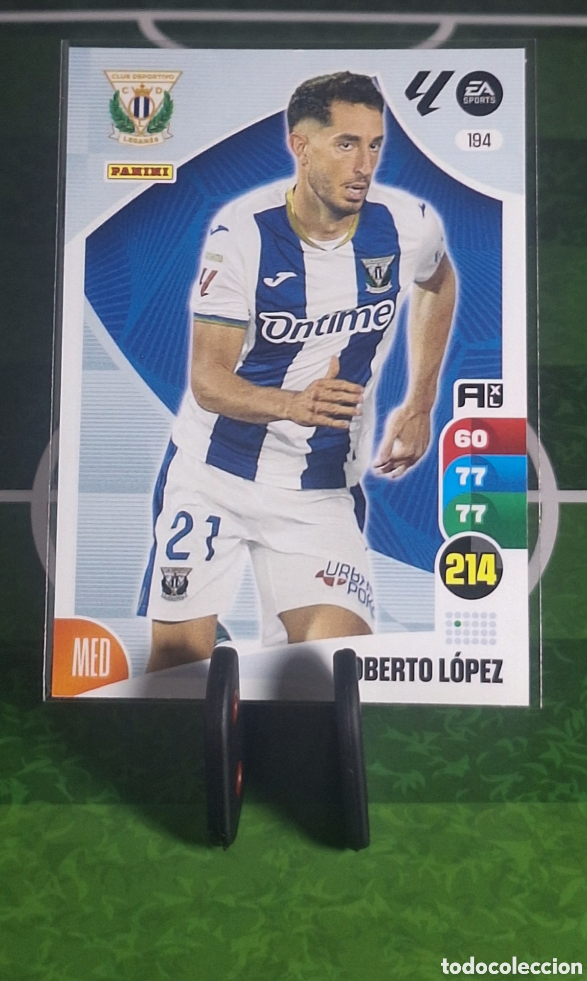 Cromos de f&uacute;tbol: ROBERTO LOPEZ #194 AXL 2024-2025