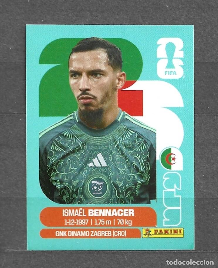 Cromos de f&uacute;tbol: Mundial 2016 - Ismael Bennacer - N&ordm; 8 - Algeria