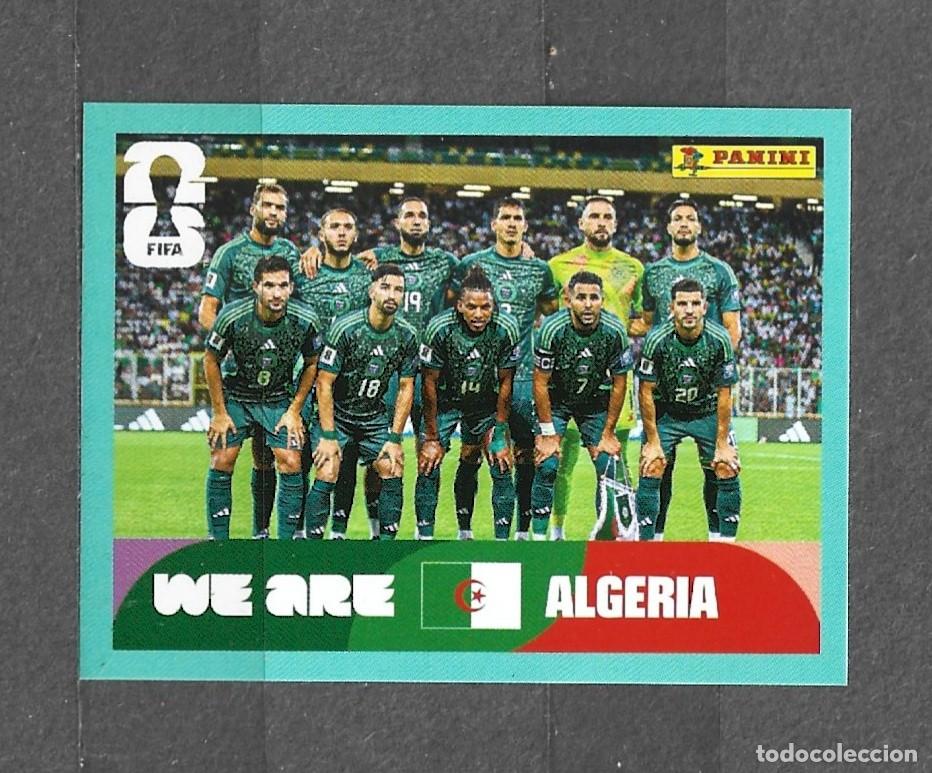 Cromos de f&uacute;tbol: Mundial 2016 - Equipo - N&ordm; 13 - Algeria