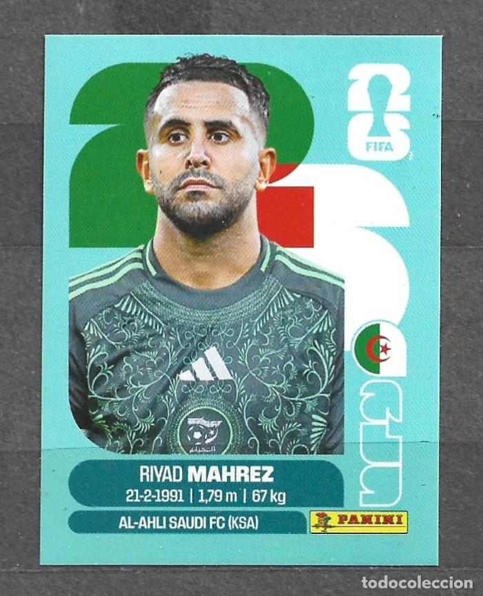 Cromos de f&uacute;tbol: Mundial 2016 - Riyad Mahrez - N&ordm; 15 - Algeria