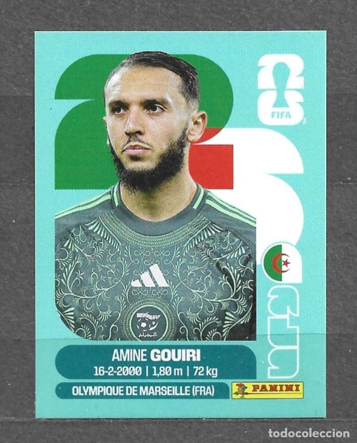 Cromos de f&uacute;tbol: Mundial 2016 - Amine Gouiri - N&ordm; 18 - Algeria