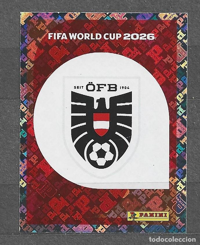 Cromos de f&uacute;tbol: Mundial 2016 - Logo/Escudo - N&ordm; 1 - Austria