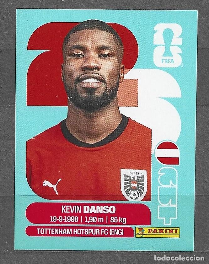 Cromos de f&uacute;tbol: Mundial 2016 - Kevin Danso - N&ordm; 5 - Austria