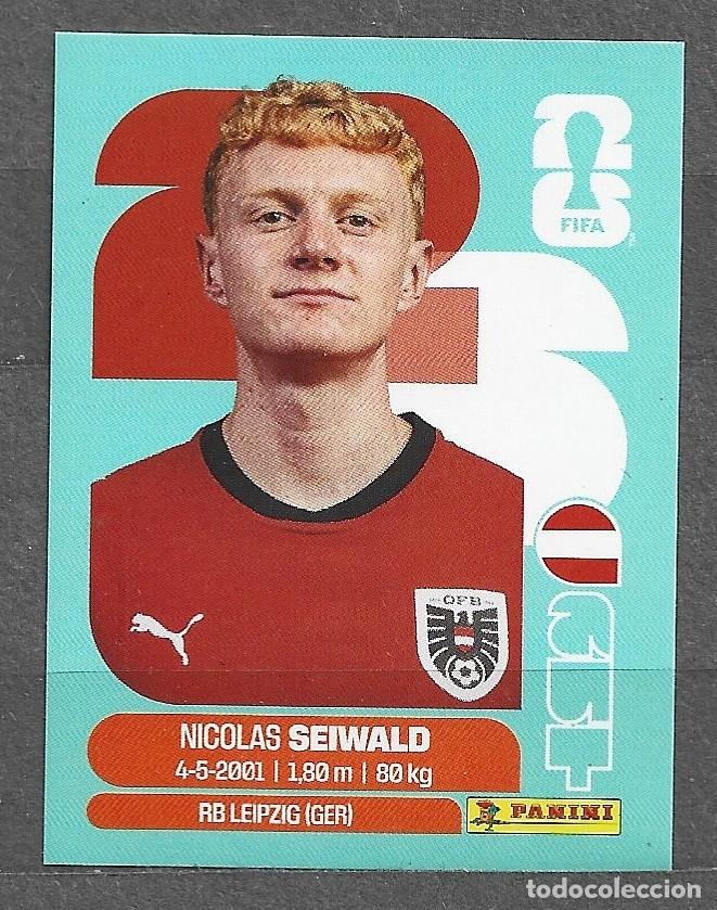 Cromos de f&uacute;tbol: Mundial 2016 - Nicolas Seiwald - N&ordm; 15 - Austria