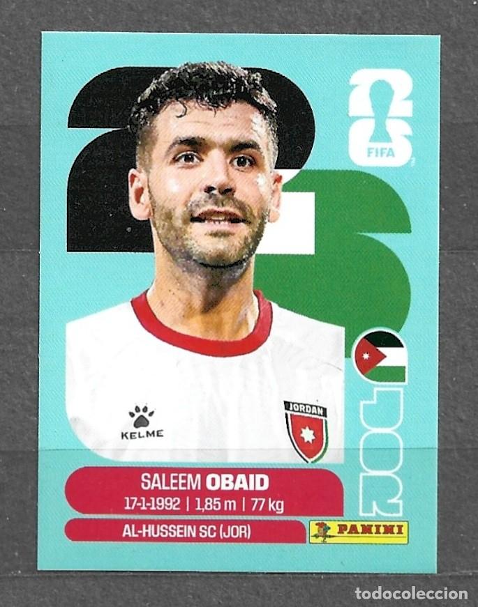 Cromos de f&uacute;tbol: Mundial 2016 - Saleem Obaid - N&ordm; 7 - Jordania