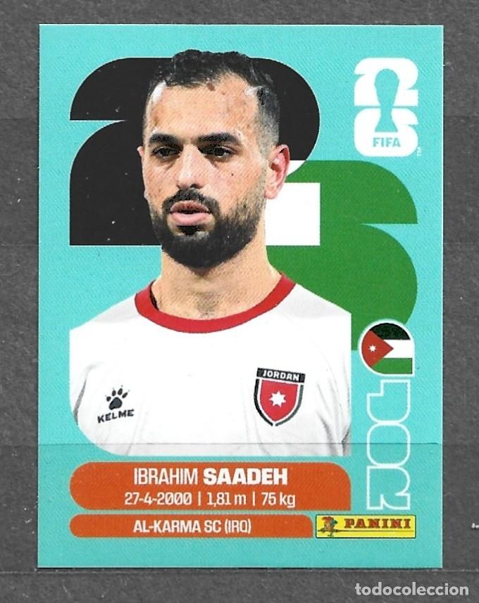 Cromos de f&uacute;tbol: Mundial 2016 - Ibrahim Saadeh - N&ordm; 9 - Jordania