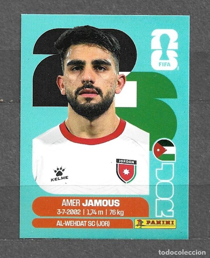 Cromos de f&uacute;tbol: Mundial 2016 - Amer Jamous - N&ordm; 14 - Jordania